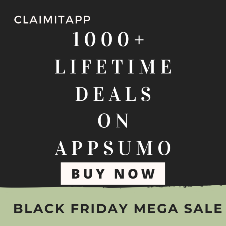 AppSumo Black Friday Deal 2021
