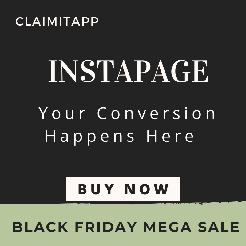Instapage Black Friday Sale 2021